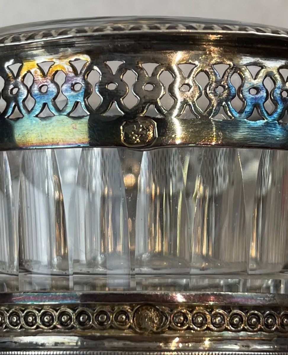 Salières En Argent Et Cristal - Paris 1816-photo-1